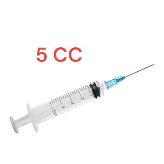 Optimium - Seringue jetable 5 CC 