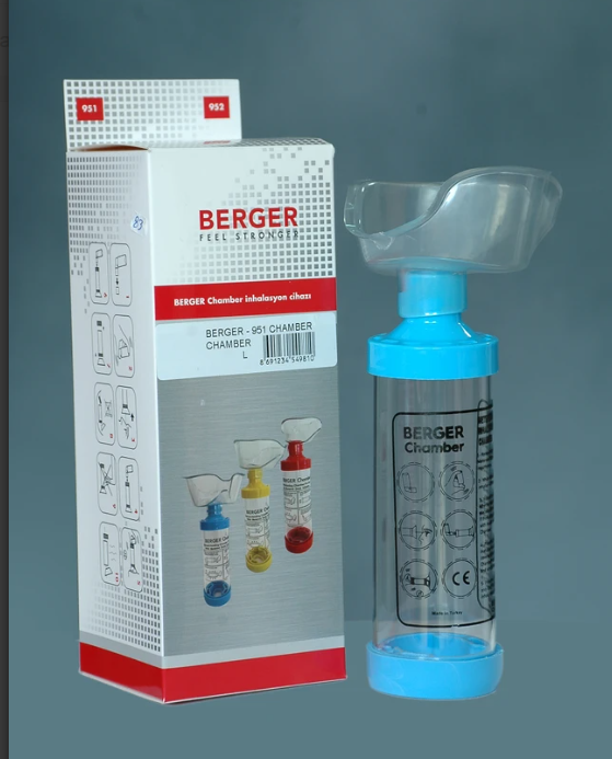 BERGER - Berger chambre d’inhalation  Bleu