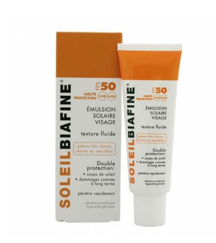 BIAFINE - Crème solaire spf50 50ml