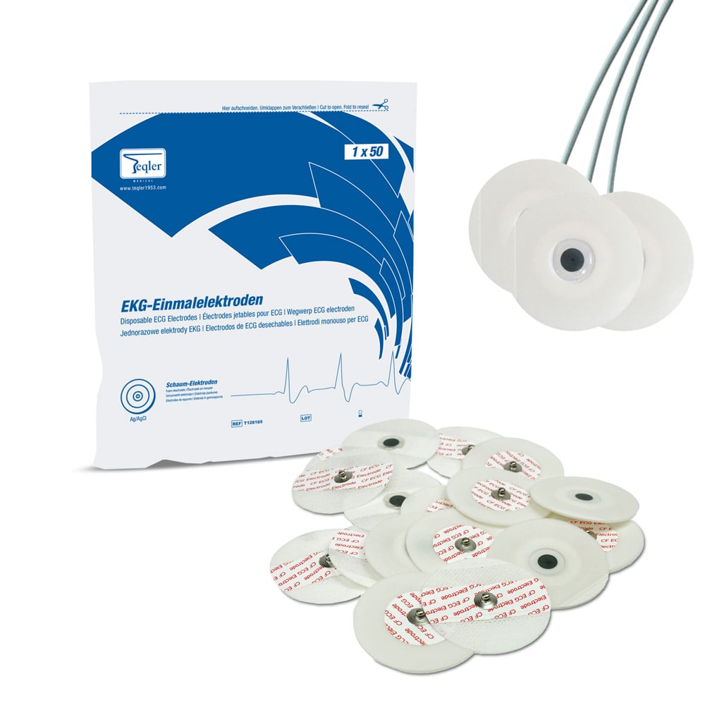 Electrode ECG jetable 25Pc