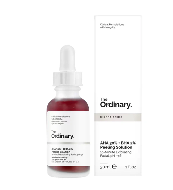 The Ordinary - Solution de Peeling AHA 30% 30ml