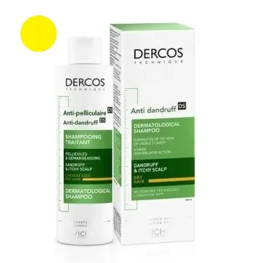 Dercos - Shampooing Anti-Pelliculaire Cheveux Secs 200ml