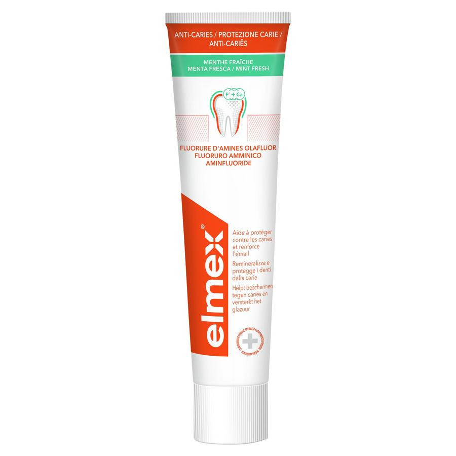 Elmex - Dentifrice anti-caries à la menthe fraîche 75ml