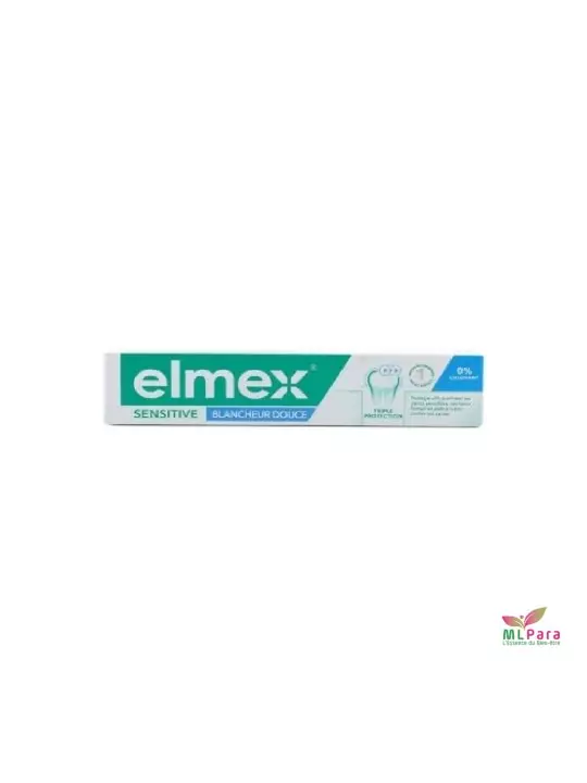 Elmex - Dentifrice sensitive blancheur douce 75ml