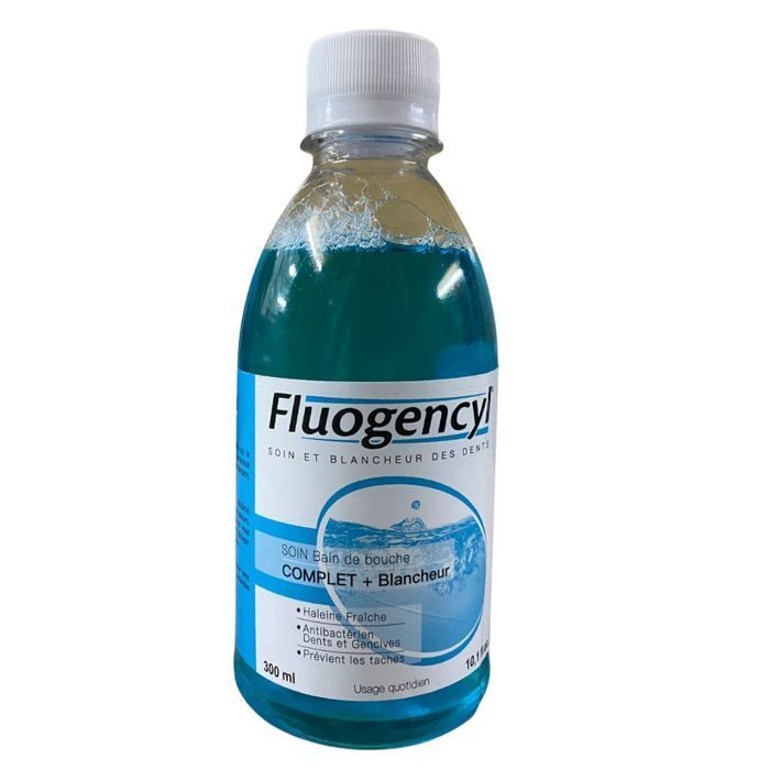 Fluogencyl - Bain bouche blancheur 300ml