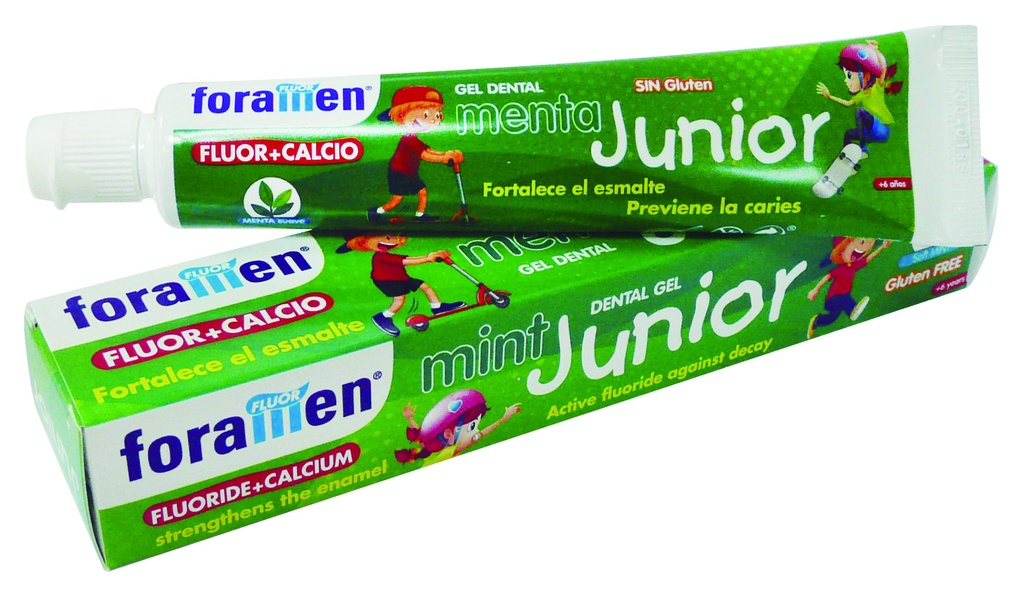 Foramen - dentifrice menta junior 50ml +6