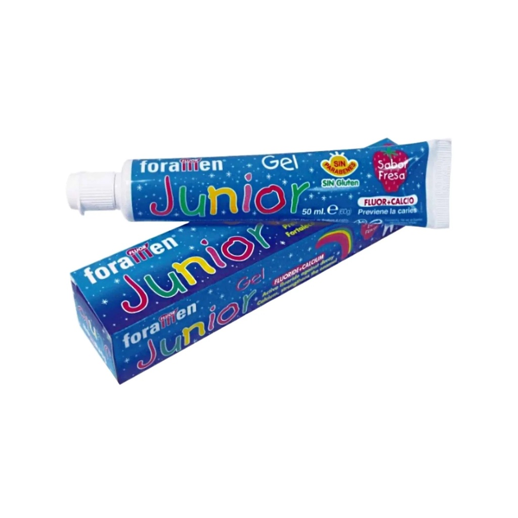 Foramen - dentifrice gel junior 50ml +6