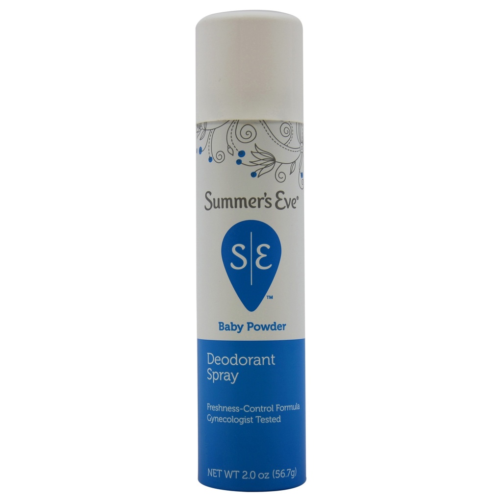 Summer's Eve - Baby Powder Freshening Spray 56.7g