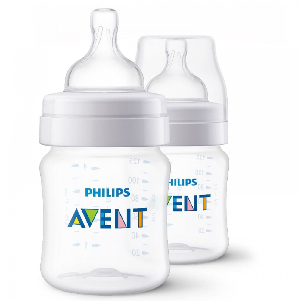[SCF810/62] AVENT - Biberon Anti-Colic 125ml (Pack 2Pc)
