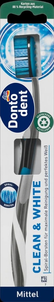 Brosse à dents Dontodent Perfect Clean & White
