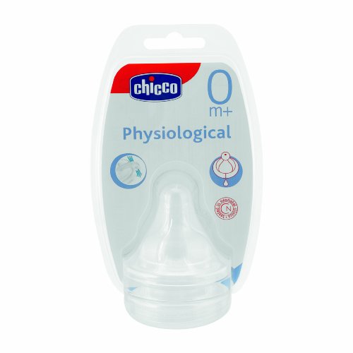 Chicco - Tétine en Silicone 0 mois+ (Pack de 2)