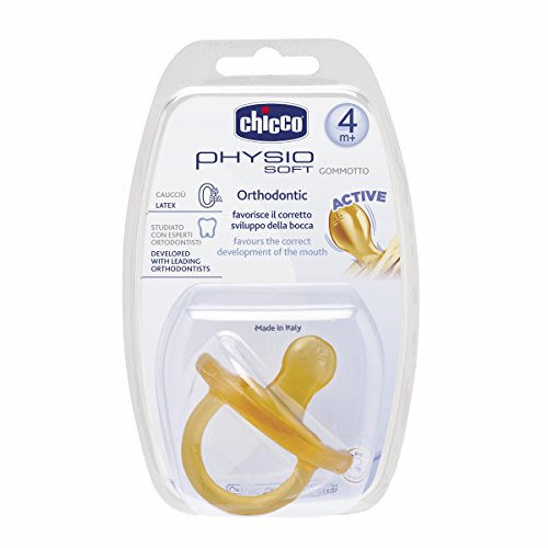 Chicco- Sucette en latex Gommotto Orthodontique