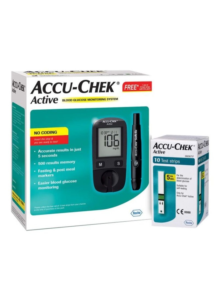 Accu Chek - Kit de surveillance de la glycémie