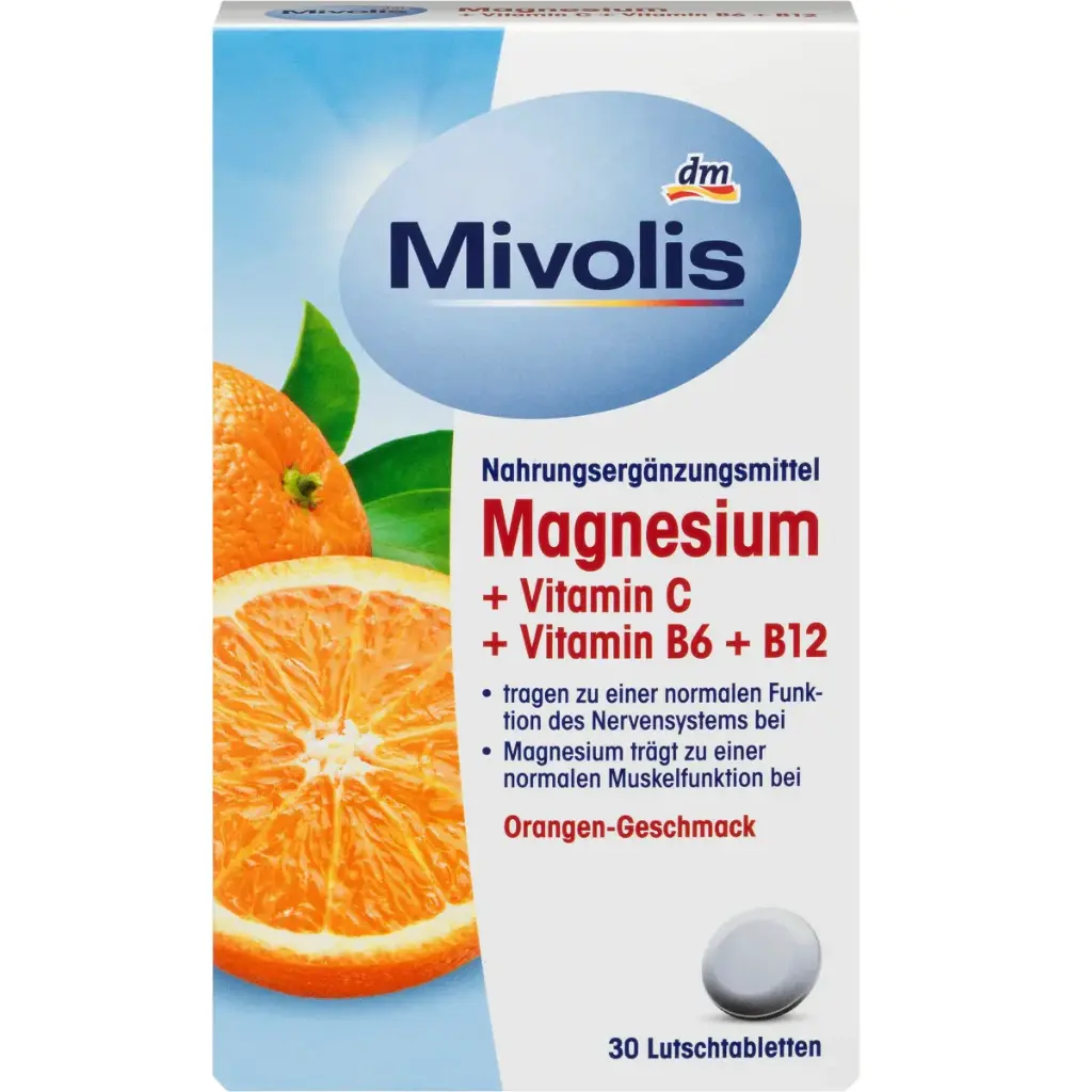 Mivolis - Magnesium+vitmin c+ vitamine B6+B12