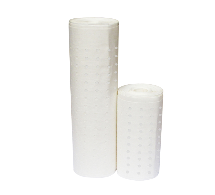 Stériskin - Tissu perfore blanc 5m x 18cm
