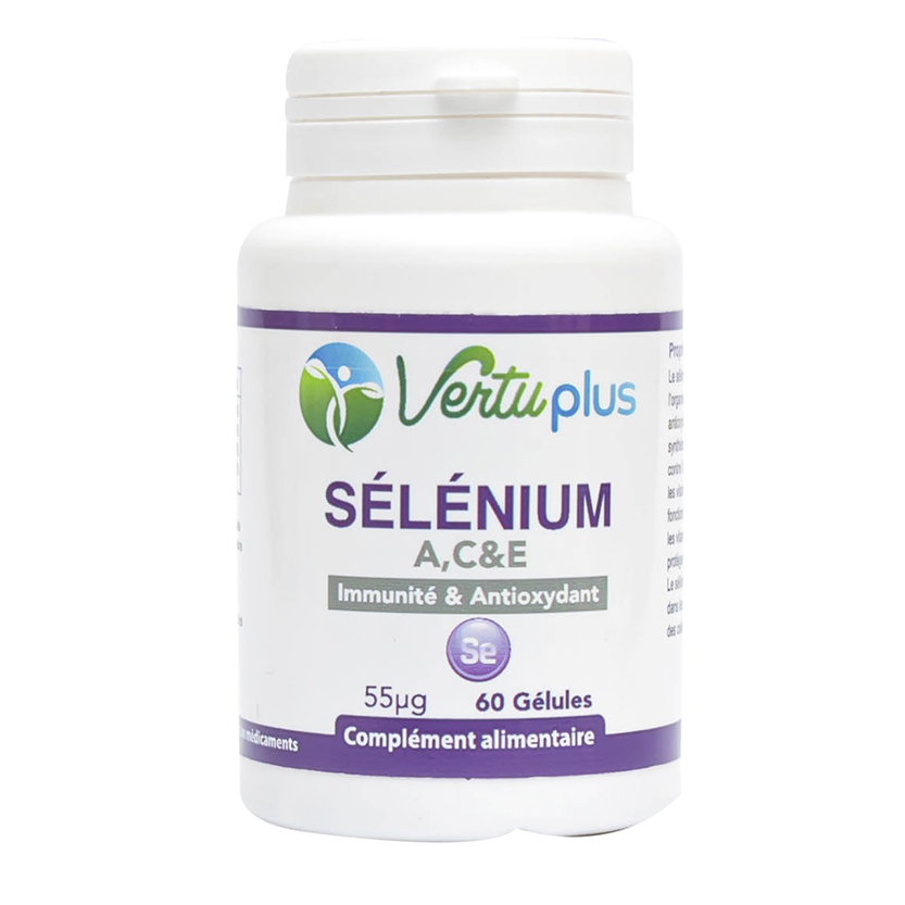 Vertuplus - Selenuim A.C.E 60 gelules