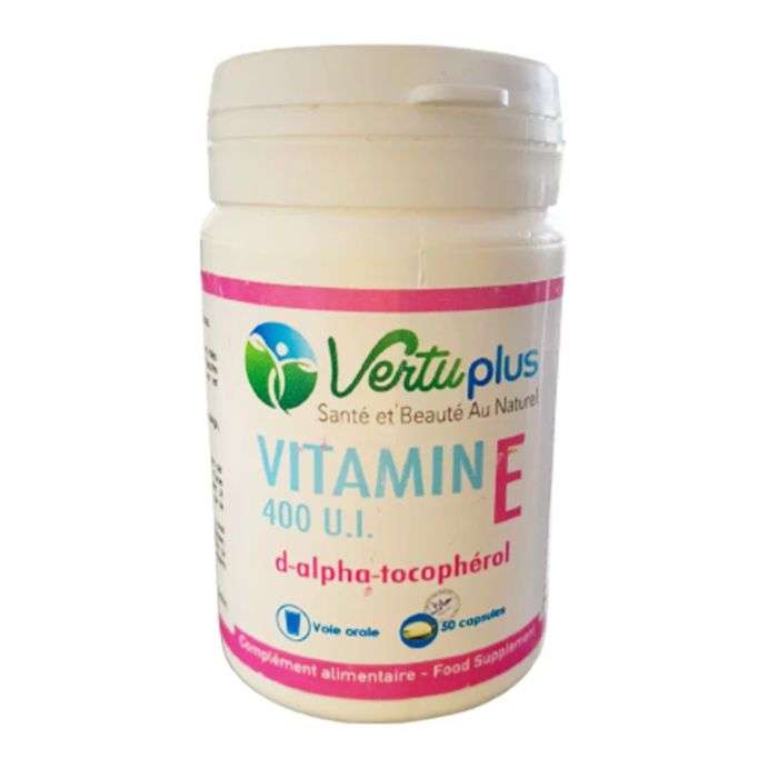 Vertuplus - Vitamine E 50 capsules