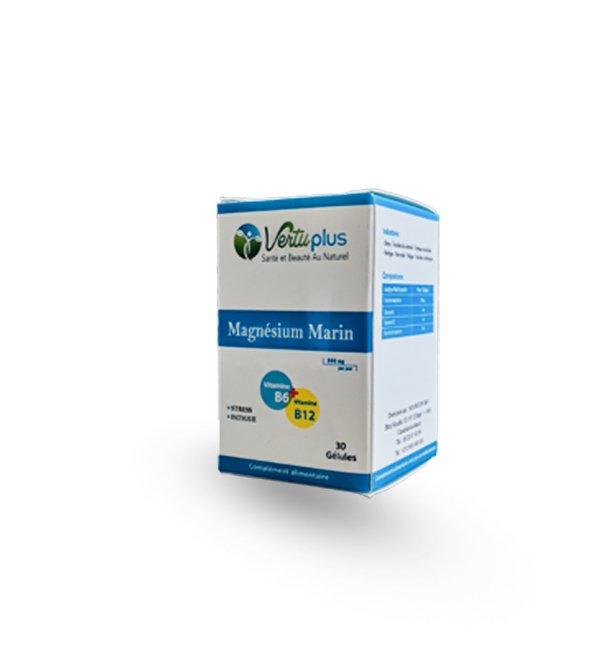 Vertuplus - Magnesium marin 30 gelules