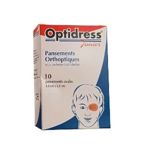 Optidress - Pansements orthoptiques Junior 10psc
