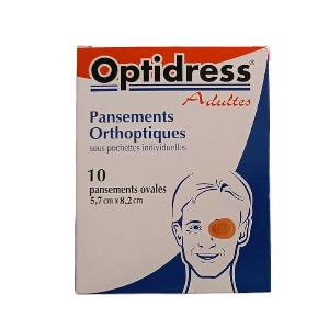 Optidress - Pansements orthoptiques Adultes 10psc