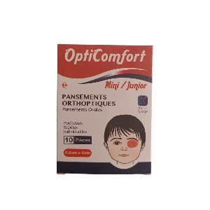 OptiComfort - Pansements Orthoptiques junior 10psc