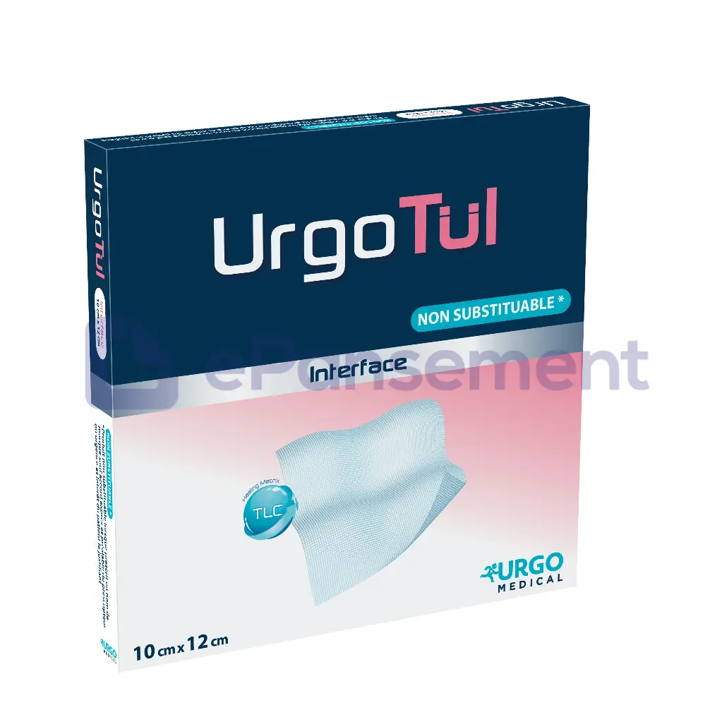 UrgoTul - Contact interface tul 10cmx10cm (1PC)