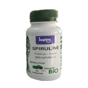 Hydra - Spiruline 100% naturelle 120cp