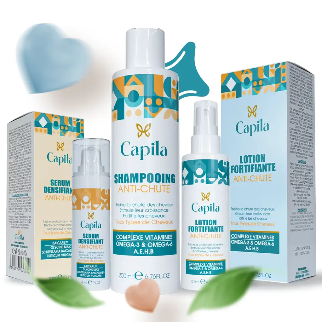 Capila - Pack soin anti-chute tous types de cheveux