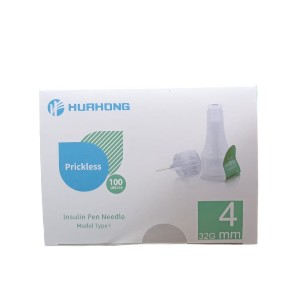 HUAHONG - Aiguilles pour stylo d'insuline 32G 4mm