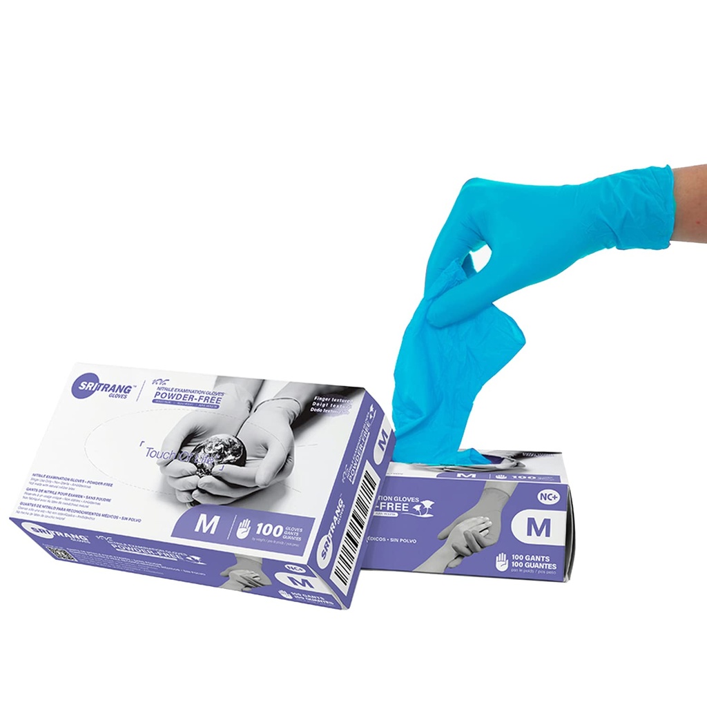 SRITRANG - POWDER FREE  M 100 PCS 
