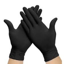 Select Glove - Gants Nitrile sans Poudre Noir Taille M