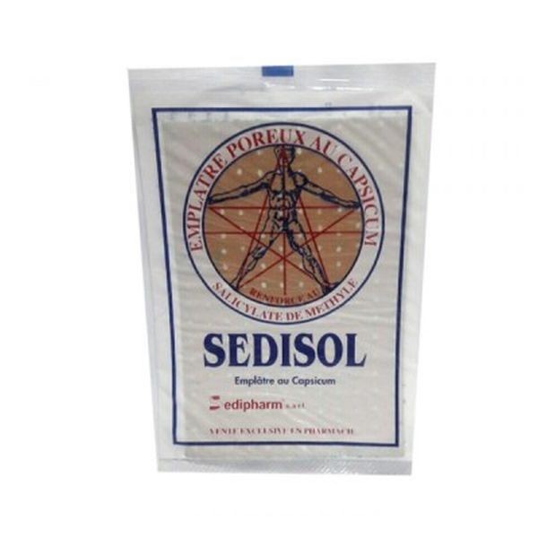 SEDISOL - Emplâtre au Capsicum 1Pc