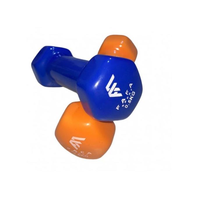 FAFA SPORT - Haltère fitness plastifier 0.5 kg