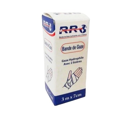 RR - Bande de gaze 3m x 7cm