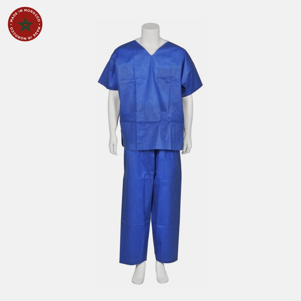 [M224-40BE] Pyjama Jetable sans latex 1pc