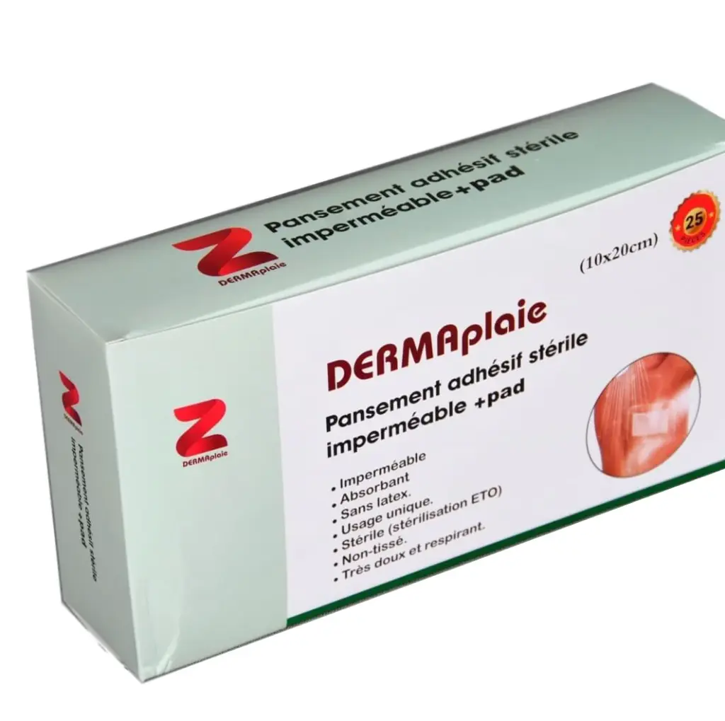 DERMAplaie - Pansement adhésif stérille 9x10cm