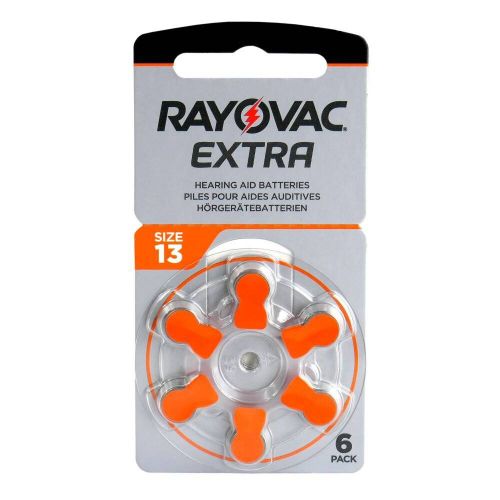 RAYOVAC - Piles Aides auditives 6pcs N13