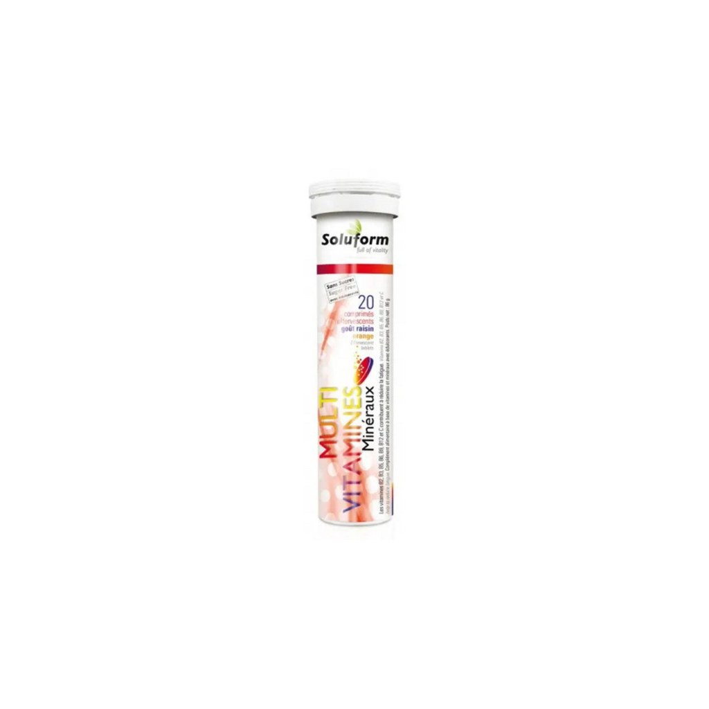 Soluform - Multi vitamines Minéraux 20 comprimes 