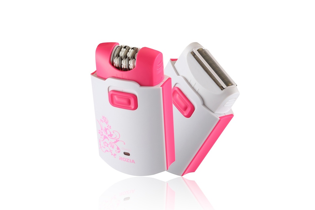 [HB6001] ROZIA - Rasoir pour femme pour aisselles et jambes 2 en 1