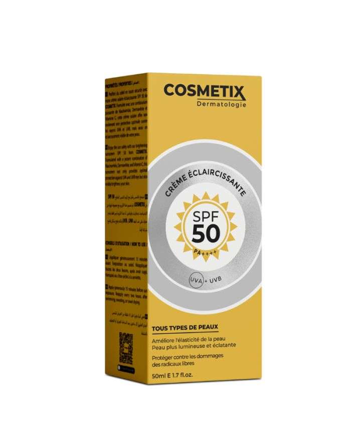 COSMETIX - Créme éclaircissante spf50