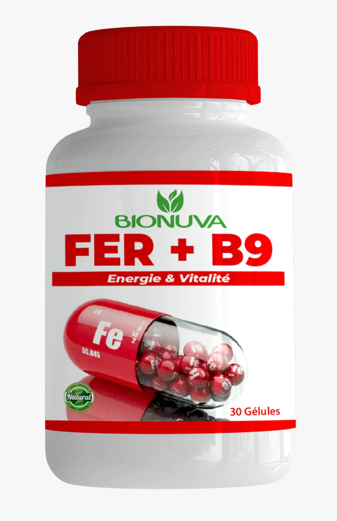 Bionuva - Fer + B9 30psc