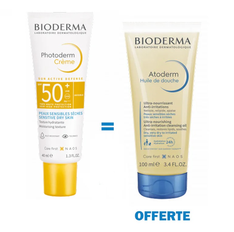 [VVVVVV] BIODERMA - Photoderm Crème invisible spf50+ ''PACK''