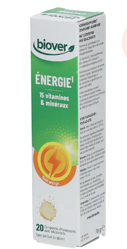 Biover- énergie 15 vitamines / 20 comprimes 