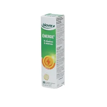 Biover- énergie 15 vitamines / 20 comprimes 