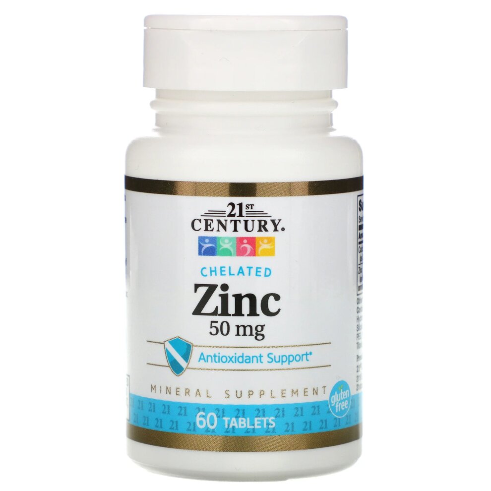 CENTURY - Zinc 50mg 60 Tablets