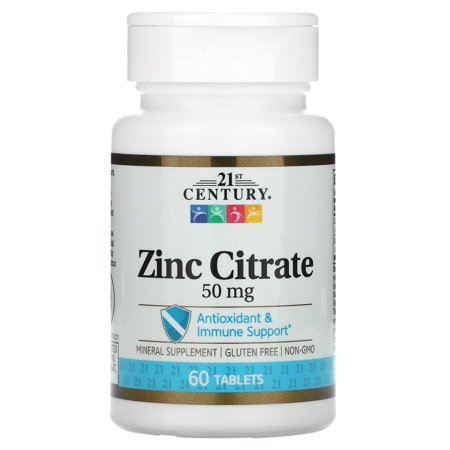 CENTURY - Zinc Citrate 50mg 60 Tablets 