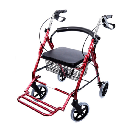 [KA9307] Optimium - Rolateur en acier rouge 