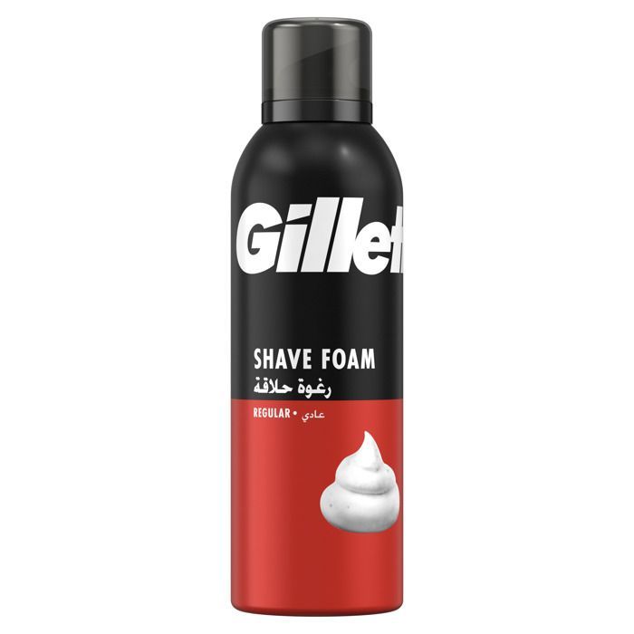 Gillette - Mousse à raser régulière 200 ml