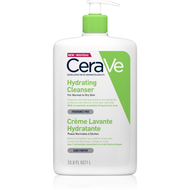 CeraVe - Hydrating cleanser créme lavante 1L