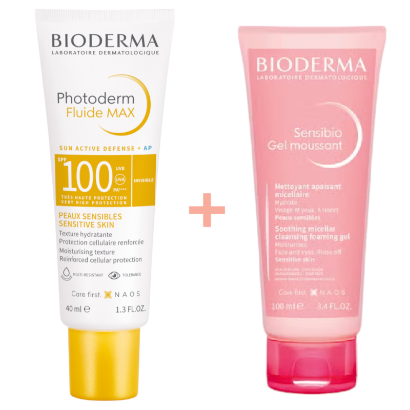 BIODERMA - Photoderm Fluide Max invisible spf100 ''PACK''